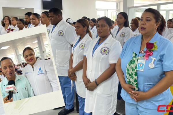 Enfermeras de hospitales en Matancitas celebran su día 