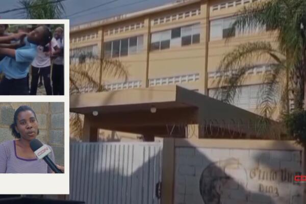 En varios videos se observa como atacaron a la estudiante sus compañeros de estudios. Foto: Fuente externa 
