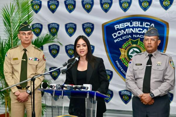  Faride Raful, confirmó que la tasa de homicidios se mantiene en descenso.
