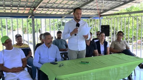 Fuerza del Pueblo en Sabana Iglesia rechaza improvisación en proyecto de alcantarillado sanitario