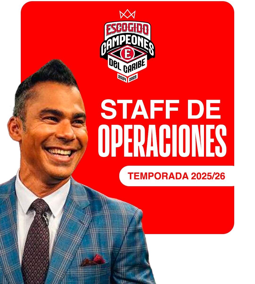 Este es es el nuevo gerente general de los Leones del Escogido