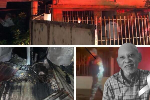 Hombre muere calcinado en Maimón tras incendiarse su vivienda