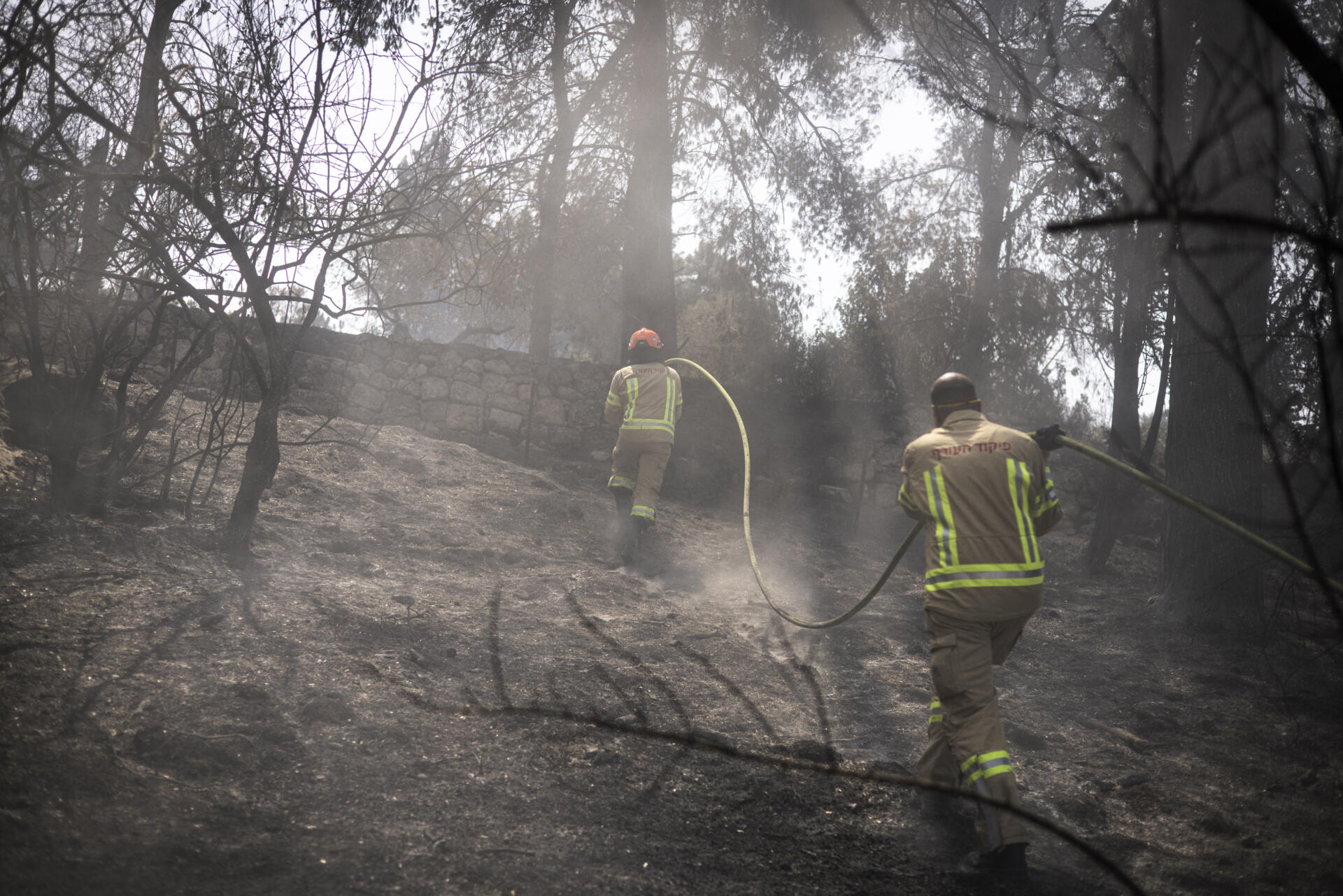 Los incendios cerca de Jerusalén están "bajo control"