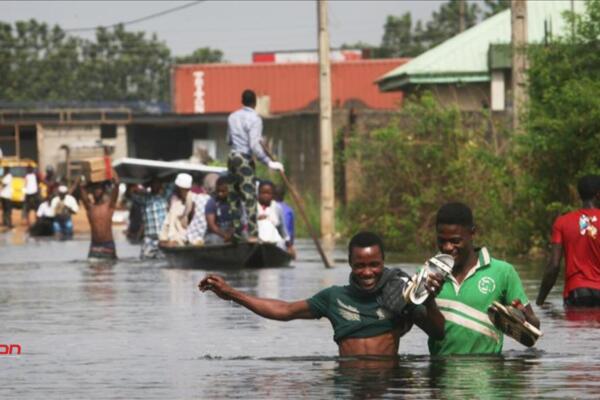 La temporada de lluvia en Nigeria suele durar seis meses y acaba de comenzar. Foto: Fuente externa 
