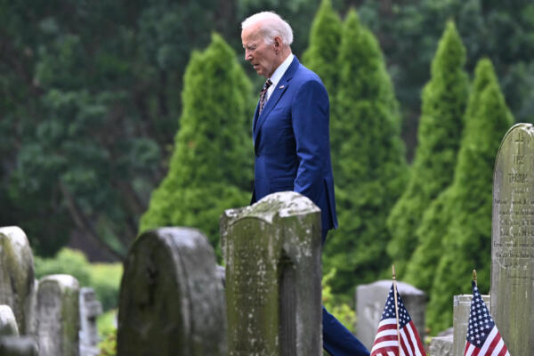 Fotografía del expresidente de Estados Unidos, Joe Biden. AFP 