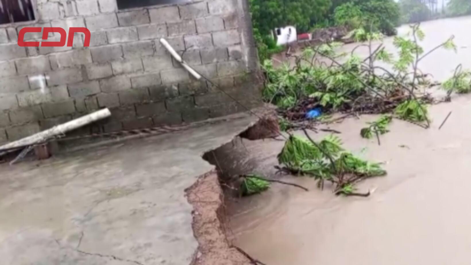 Lluvias provocan daños en la costa norte por crecida de ríos, arroyos y cañadas