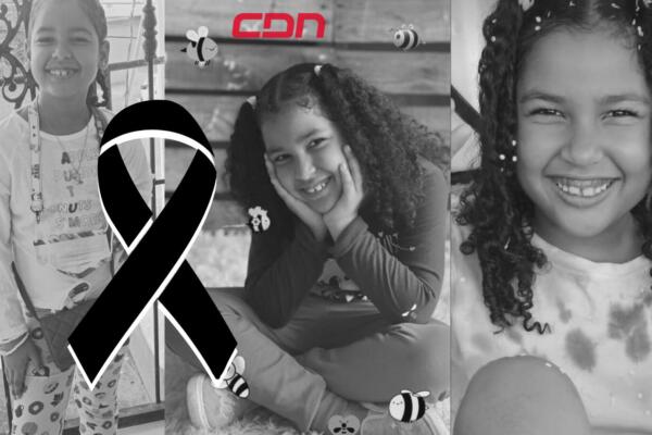 Odry Ayleen Arias, niña de 7 años atropellada por un conductor momentos en que jugaba en el patio de su casa. 