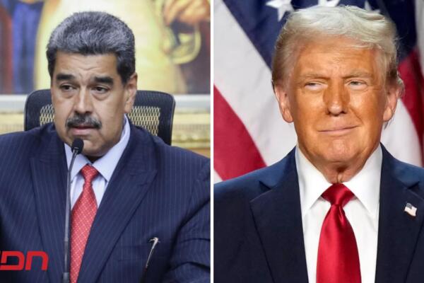 El presidente de Venezuela, Nicolás Maduro, y su homólogo estadounidense, Donald Trump. Foto: CDN Digital