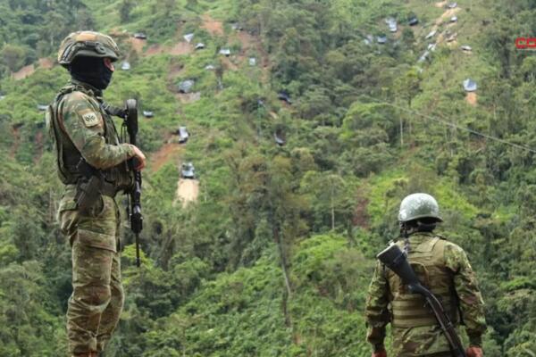 Ejército de Ecuador atribuye a los Comandos de la Frontera. Foto: Fuente externa