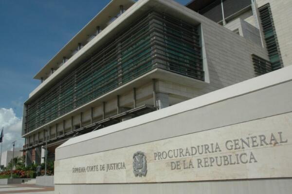 Fachada del Ministerio Público de la República Dominicana.