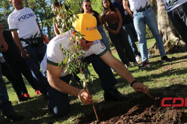 Plantación de más de 100 árboles de diversas especies por el Día Nacional del Árbol