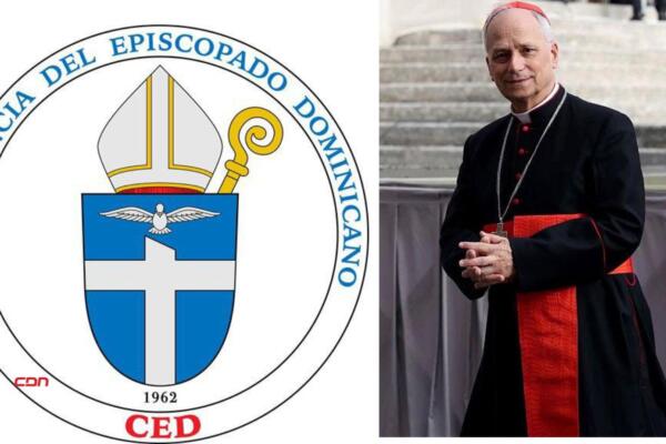 Obispos dominicanos expresan alegría por elección del papa León XIV. (foto, fuente externa)