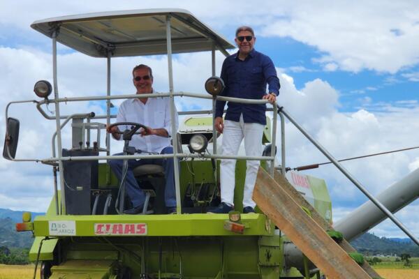 Presidente encabeza lanzamiento de nueva tecnología en arroz en Bonao