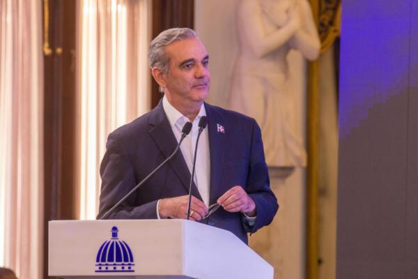 Luis Abinader, presidente de la República Dominicana. 