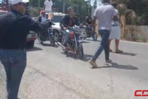 Productores de cerdo protestan en Licey al Medio por incautación de animales y falta de protocolo claro