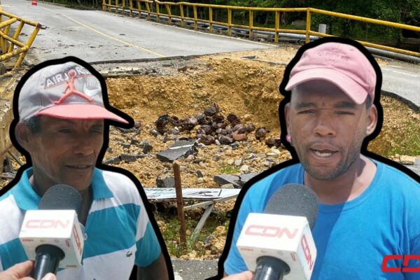 Denuncian deficiencia estructural en puente del sector El Drago, Nagua 