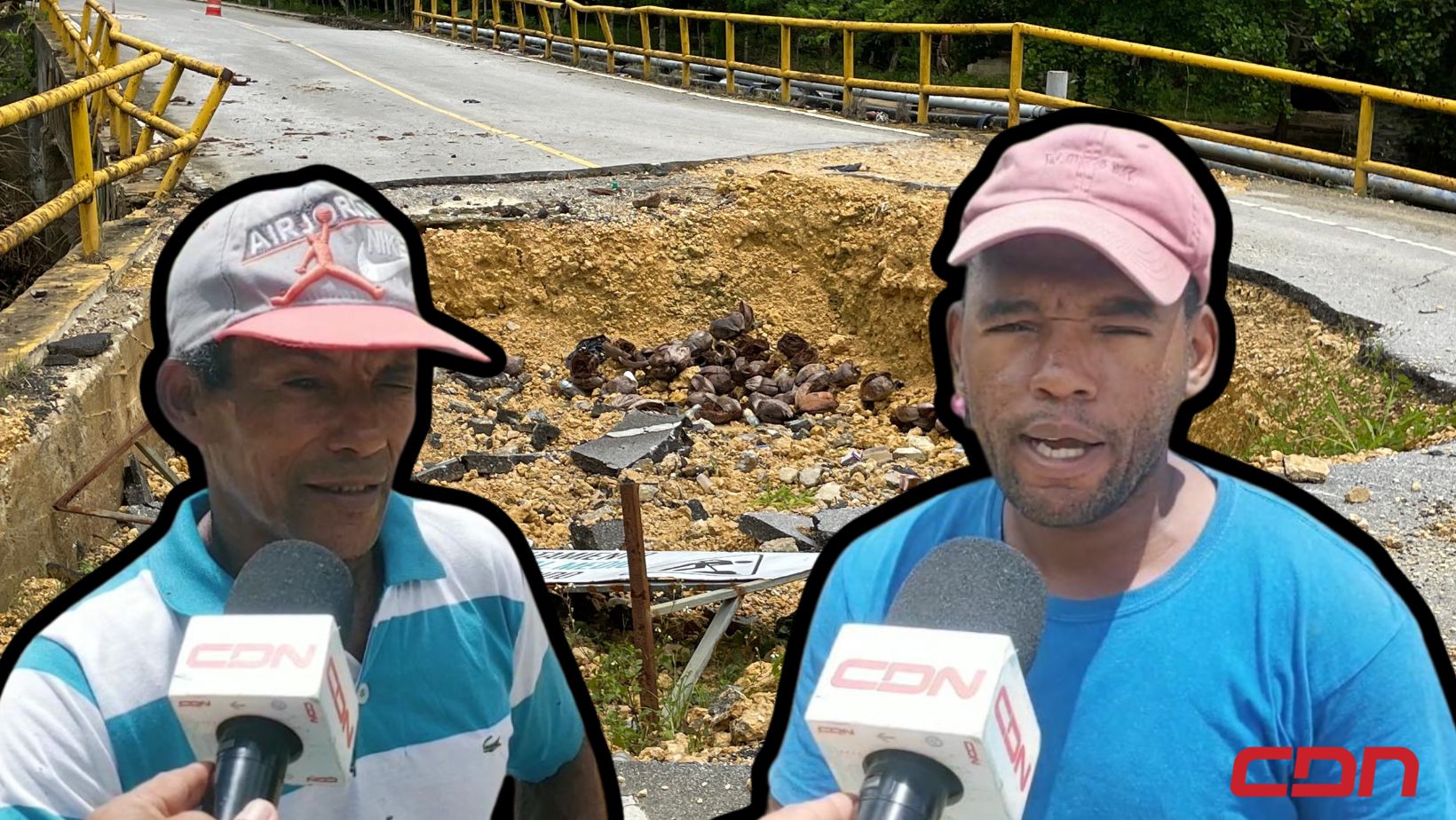 Denuncian deficiencia estructural en puente del sector El Drago, Nagua