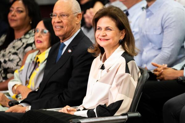  La vicepresidenta de la República, Raquel Peña. (foto, fuente externa)