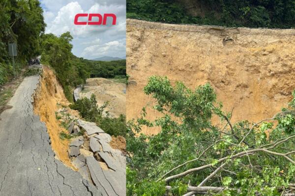 El colapso se ocasionó por la existencia de alcantarillas obstruidas y en desuso.