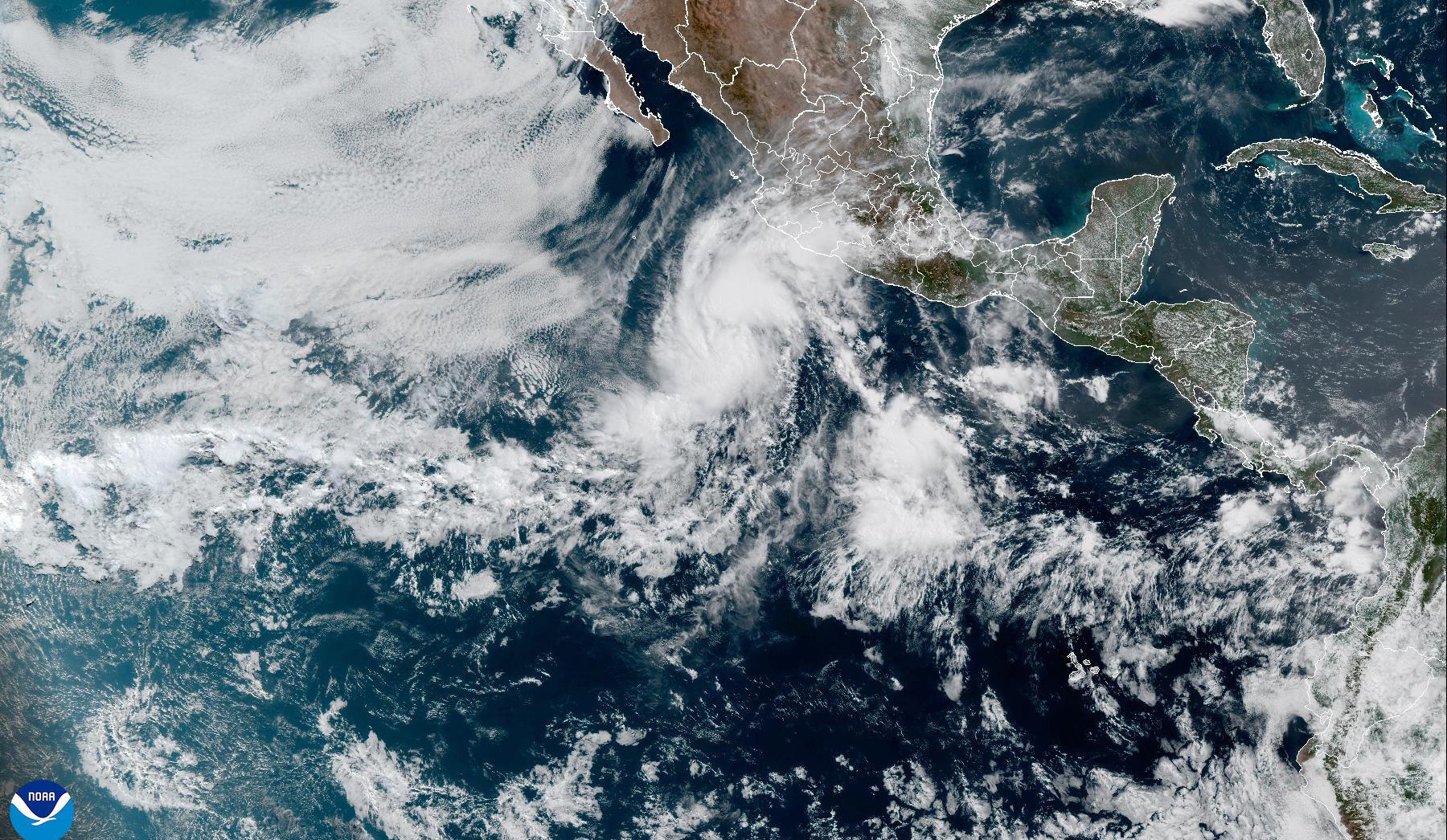 Tormenta tropical Alvin se forma cerca de la costa del Pacífico mexicano