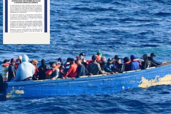 Cancillería RD advierte sobre los riesgos de viajar ilegalmente a Estados Unidos.