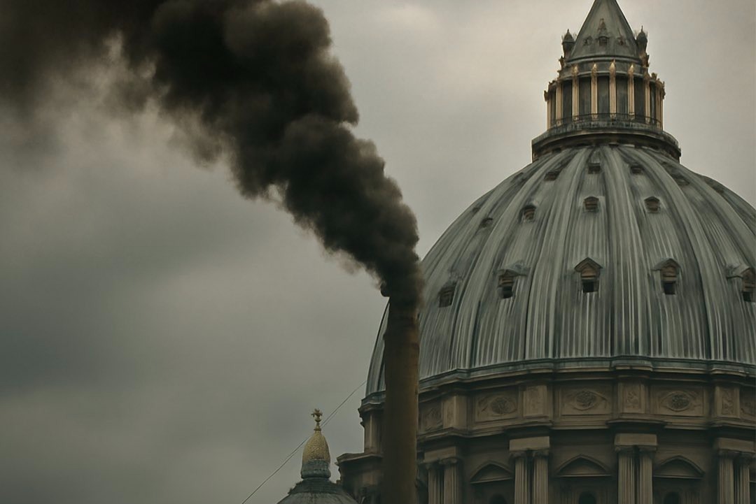 Segunda fumata negra: todavía no hay sucesor del papa Francisco