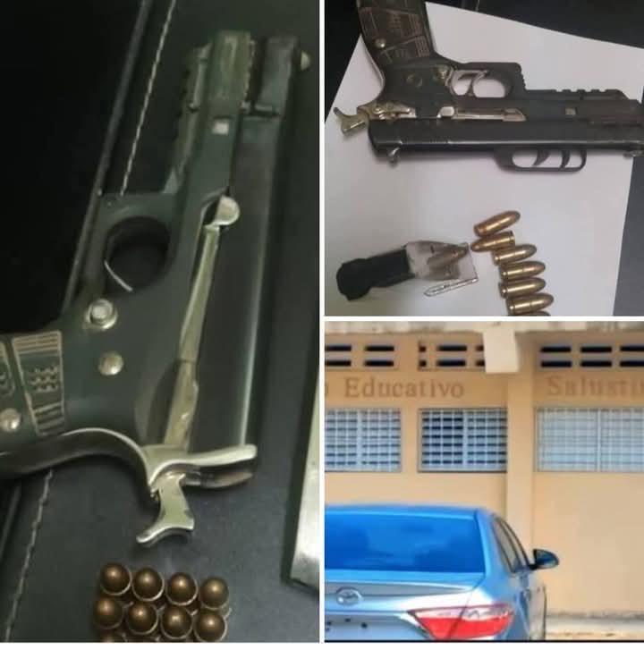 Una estudiante haitiana sacó un arma de fuego en escuela