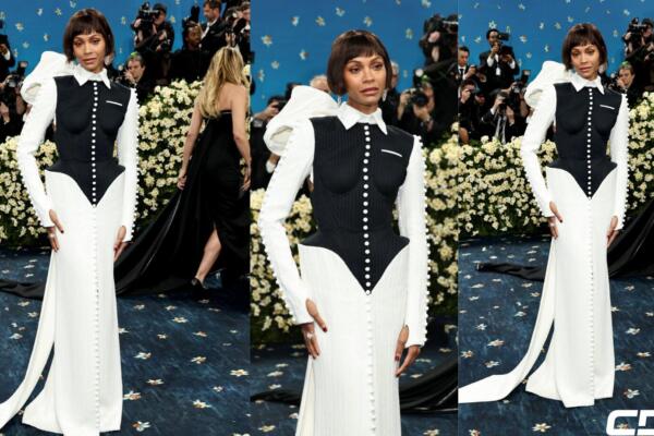 Talento Dominicano presente: Zoé Saldaña brilla en los Met Gala 2025