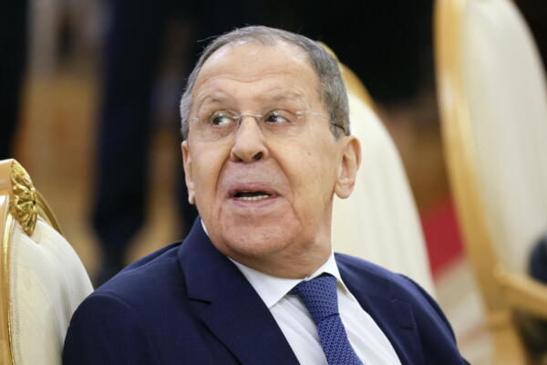 El ministro de Exteriores ruso, Serguéi Lavrov, en una imagen reciente. EFE/EPA/YURI KOCHETKOV / POOL