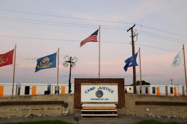 Fotografía de archivo del 7 de noviembre de 2023 de una zona del centro de detención de Guantánamo en la Base militar estadounidense en Guantánamo (Cuba). EFE/ 