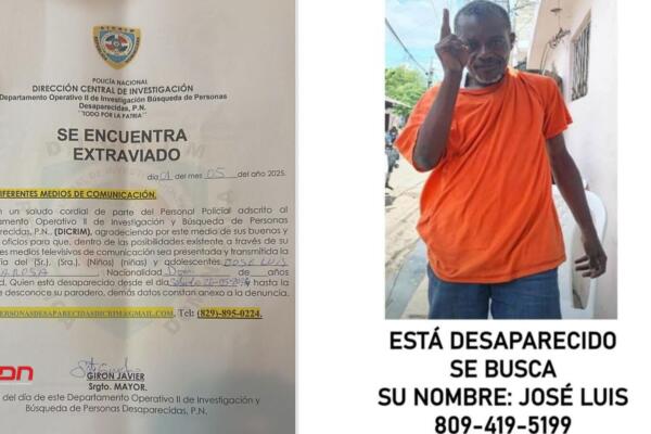 Al abandonar su vivienda llevaba un pantalón crema, un polo azul y unas chancletas negra. Foto: Fuente externa 