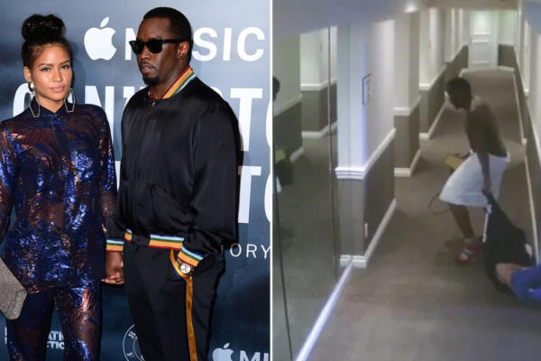 Impactante video muestra a Diddy agrediendo a Cassie en hotel de Los Ángeles
