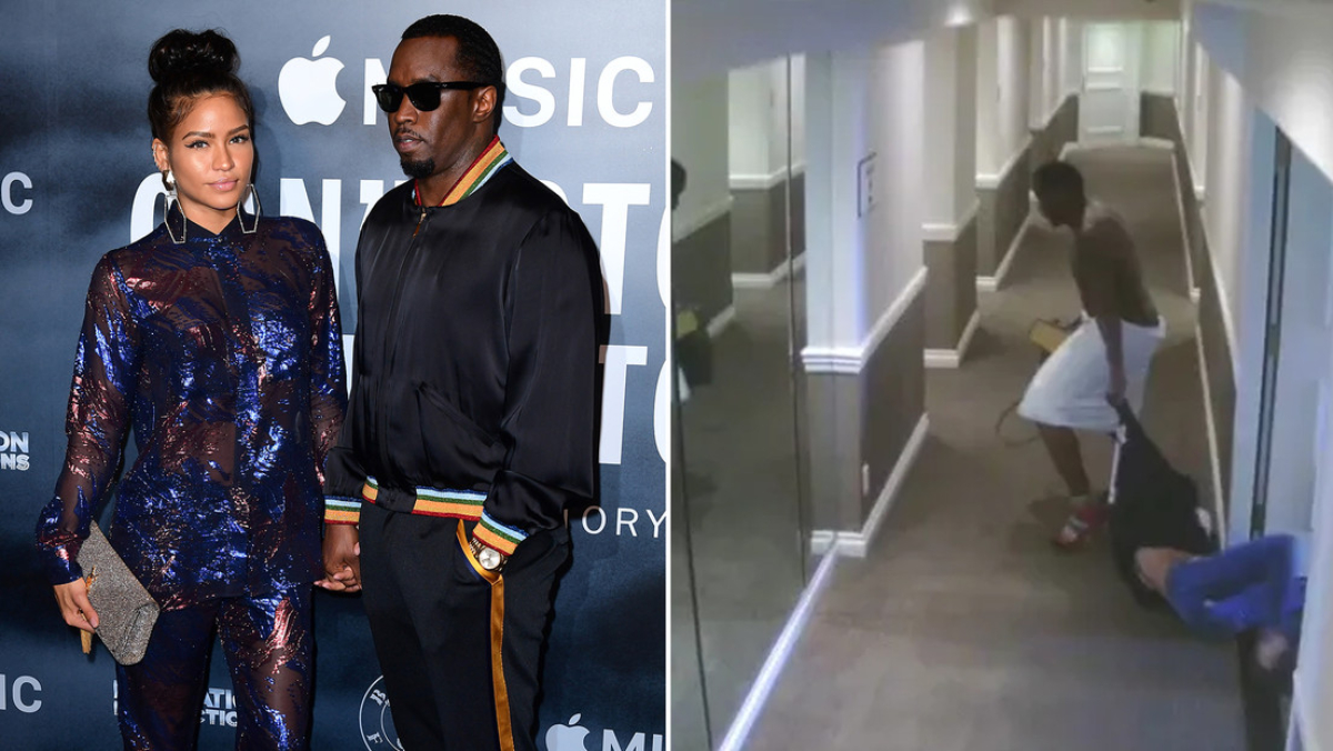 Impactante video muestra a Diddy agrediendo a Cassie en hotel de Los Ángeles