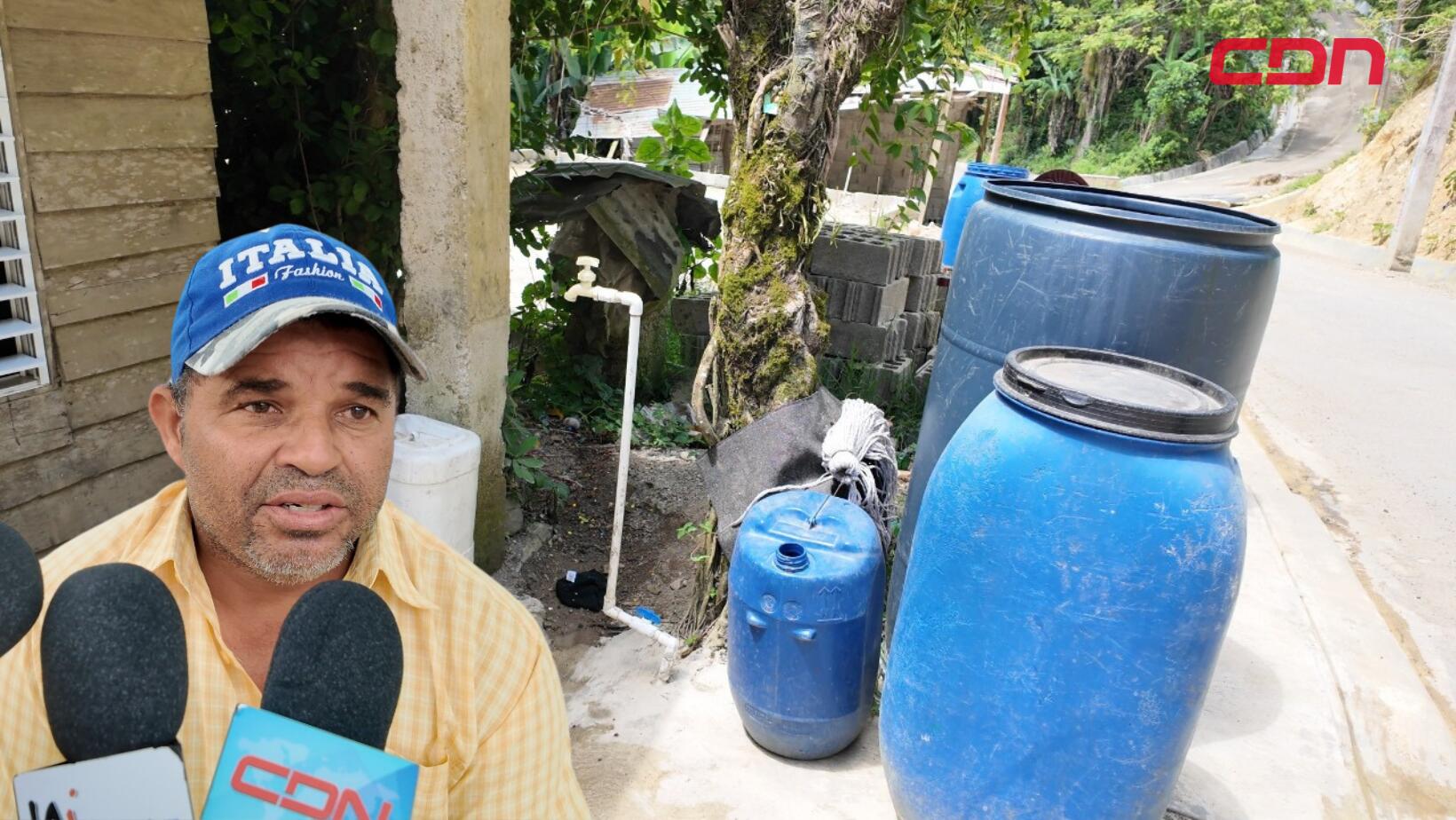 escasez de agua en Villa Trina