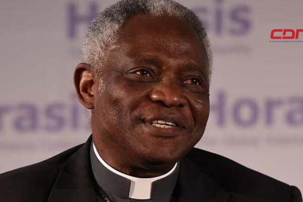 El cardenal Turkson, favorito para convertirse en el primer papa africano. (Foto, fuente externa)