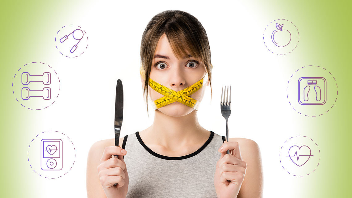 ¿Cuáles son las dietas que no deben ponerse en práctica?