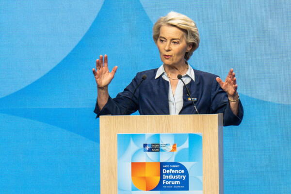 La presidenta de la Comisión Europea, Ursula von der Leyen.