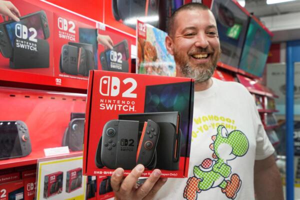 Nintendo vende un récord de 3,5 millones de consolas Switch 2 en cuatro días.