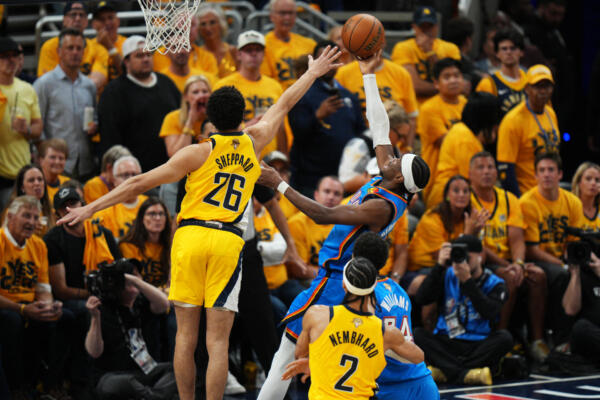 Los Pacers fuerzan un séptimo partido de las Finales con un triunfo heroico. FOTO via Getty Images/AFP (Photo by A.J. Mast / NBAE / Getty Images / Getty Images via AFP)