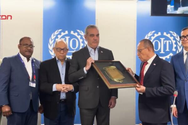 El reconocimiento al presidente Abinader es por el respaldo constante y decidido de su gobierno.