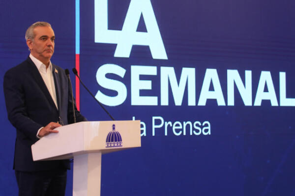 Presidente de la República, Luis Abinader. 
