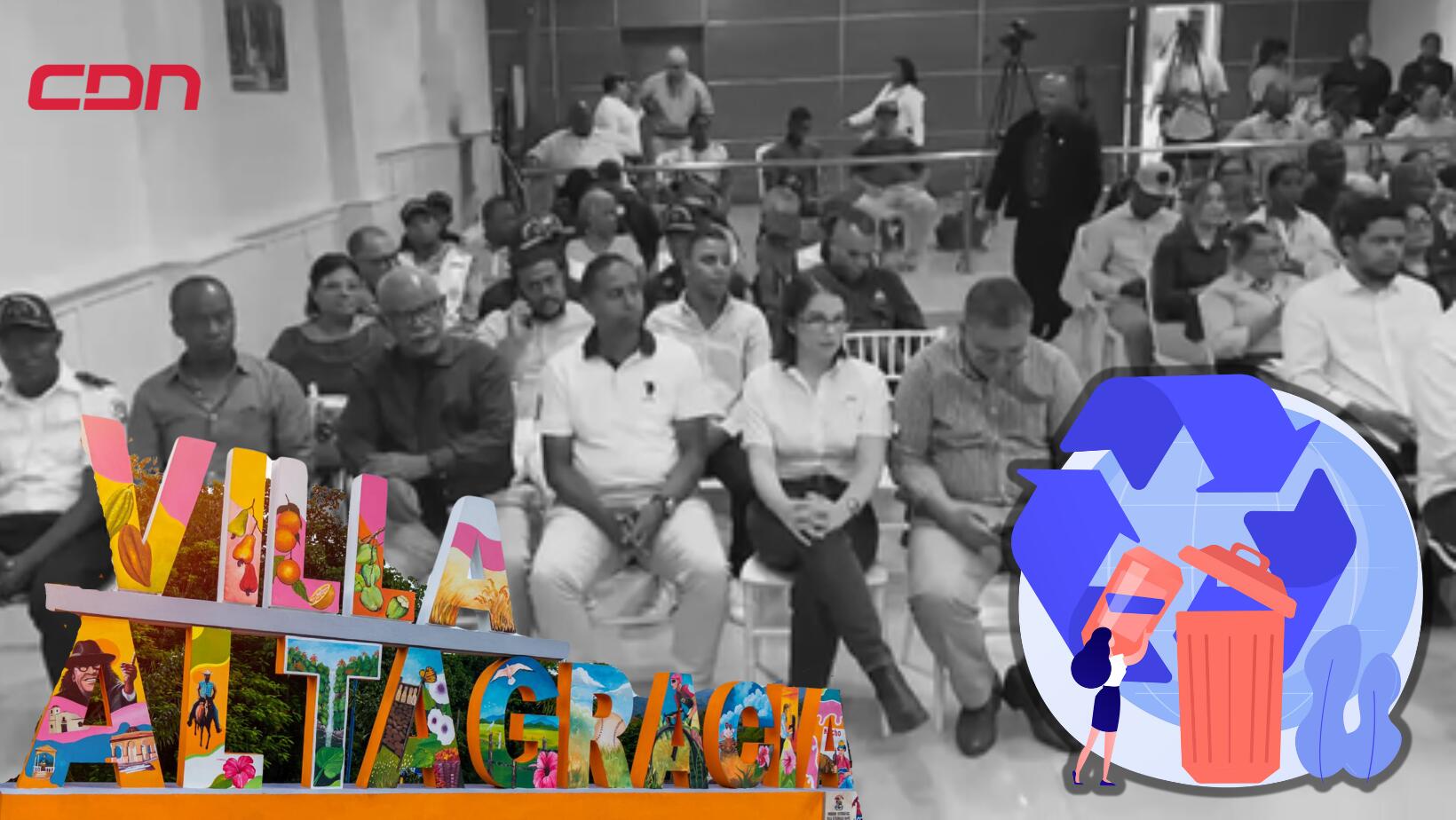 Alcaldía de Villa Altagracia lanza programa Tolerancia Cero contra la basura