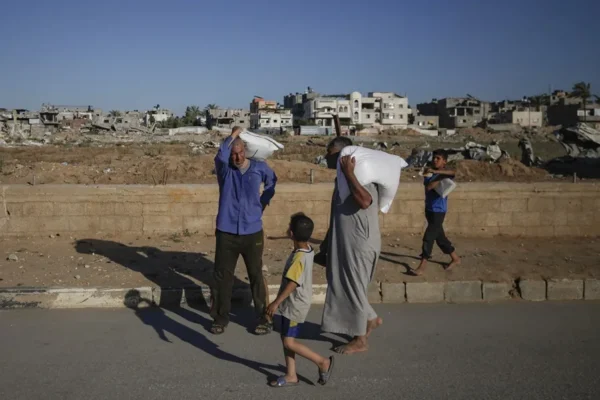 Unas 57 personas murieron y otras 363 resultaron heridas este miércoles en la Franja de Gaza. Foto: Fuente externa 