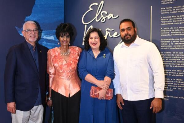 Centro Cultural Banreservas expone 29 obras de “Elsa Núñez. Homenaje a la madre tierra”