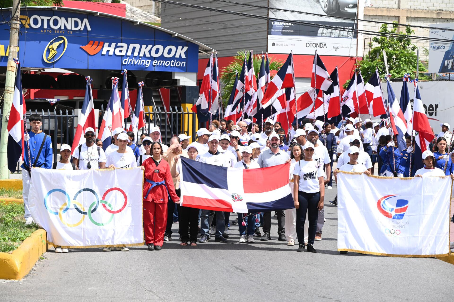 El Día Olímpico se llevó a cabo en La Romana con el apoyo de Solidaridad Olímpica en ocasión de la celebración del 131 aniversario del Comité Olímpico Internacional (COD).