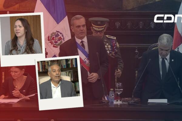 Leidy Blanco y David Lahoz criticaron las acciones reeleccionistas de funcionarios y miembros del Partido Revolucionario Moderno (PRM). Foto: CDN Digital