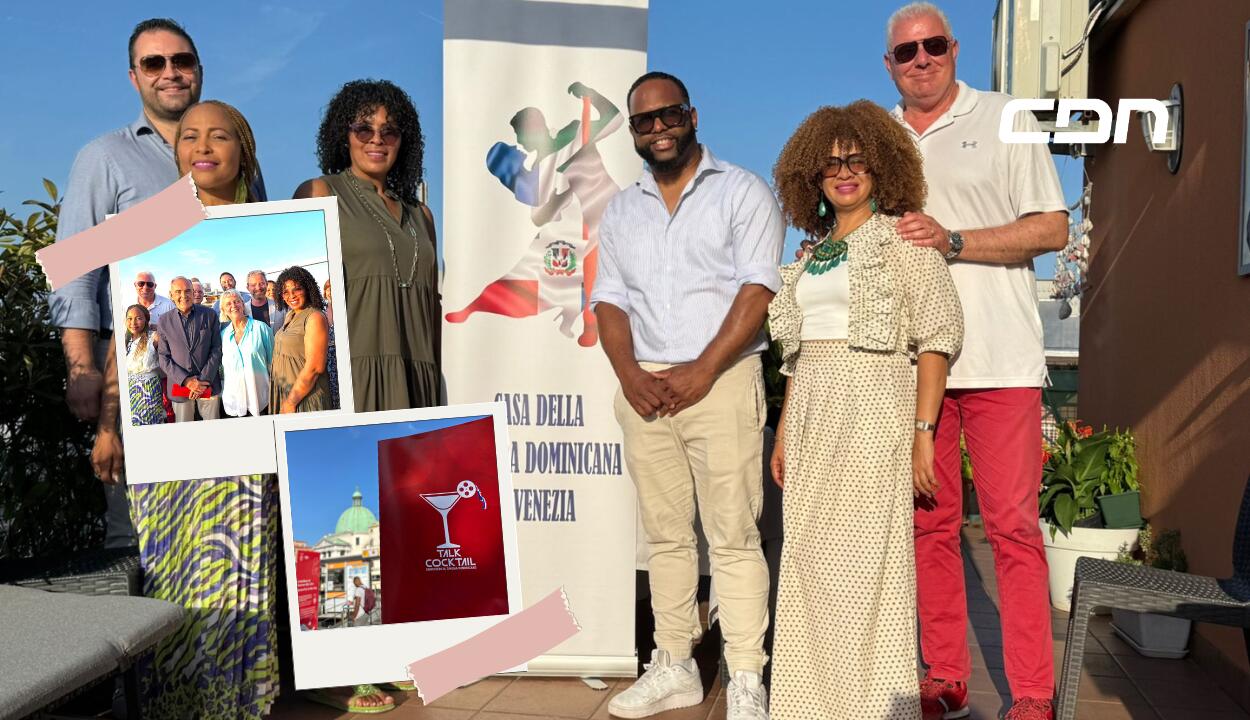 Dominicanos presentan proyecto de cine "Talk Cocktail" en Venecia