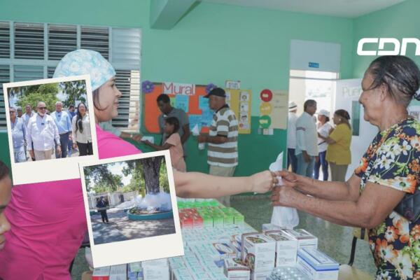 La Dirección de Desarrollo de la Comunidad (DGDC) realizó una jornada asistencial que llevó esperanza y bienestar a Arroyo Dulce, Barahona. Foto: CDN Digital