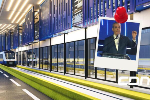 El Tren Metropolitano de Santo Domingo presentado por el Gobierno no logra concretarse, quedándose solo entre licitaciones y propuestas. Foto: CDN Digital
