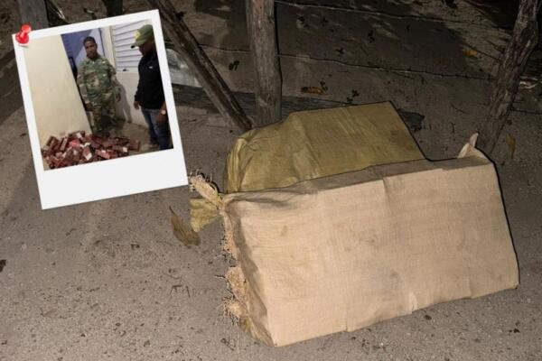 Ejército ocupa 33,200 cigarrillos de contrabando en una vivienda en Dajabón.